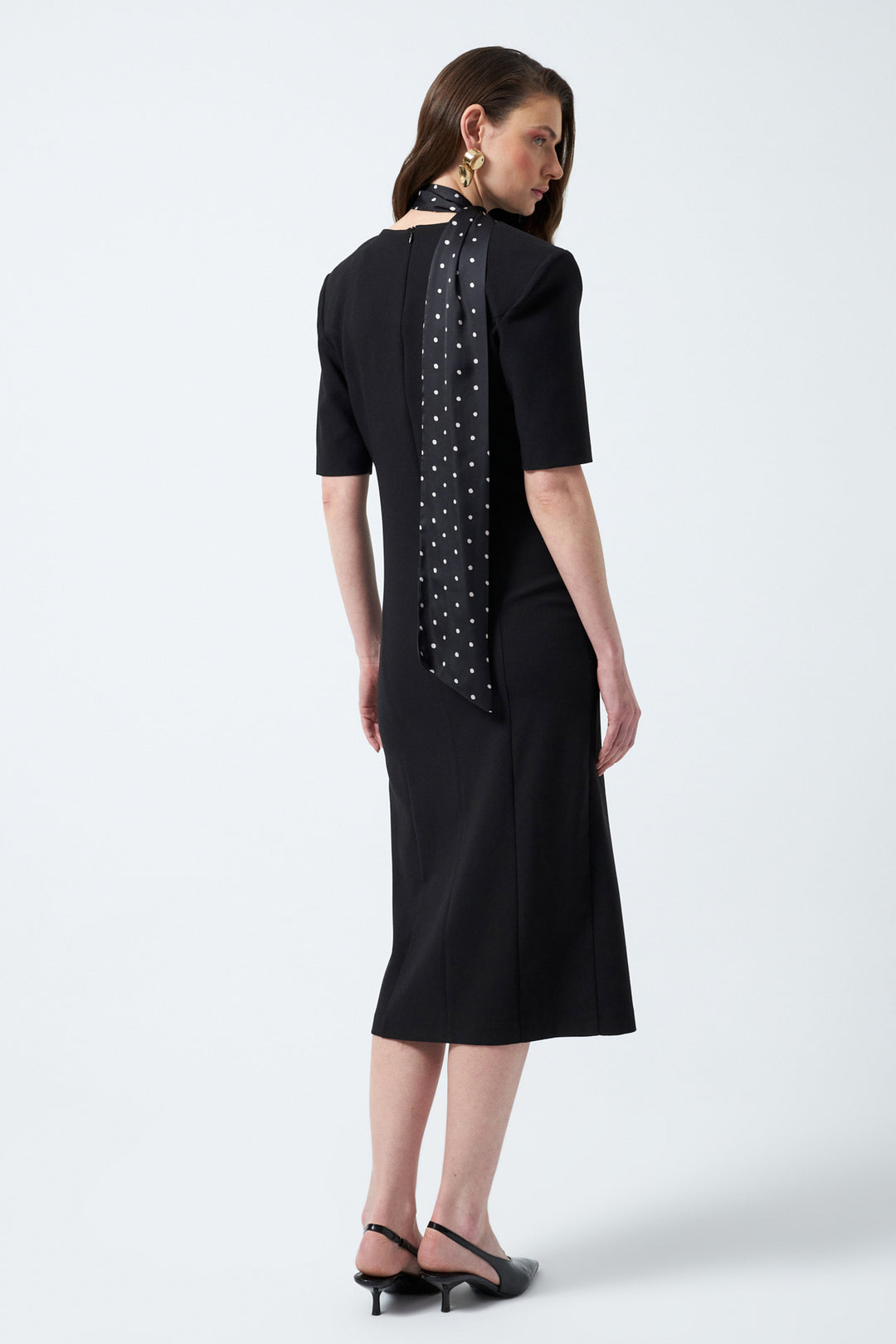 1YA2EL0072 - 318 ELBİSE SİYAH