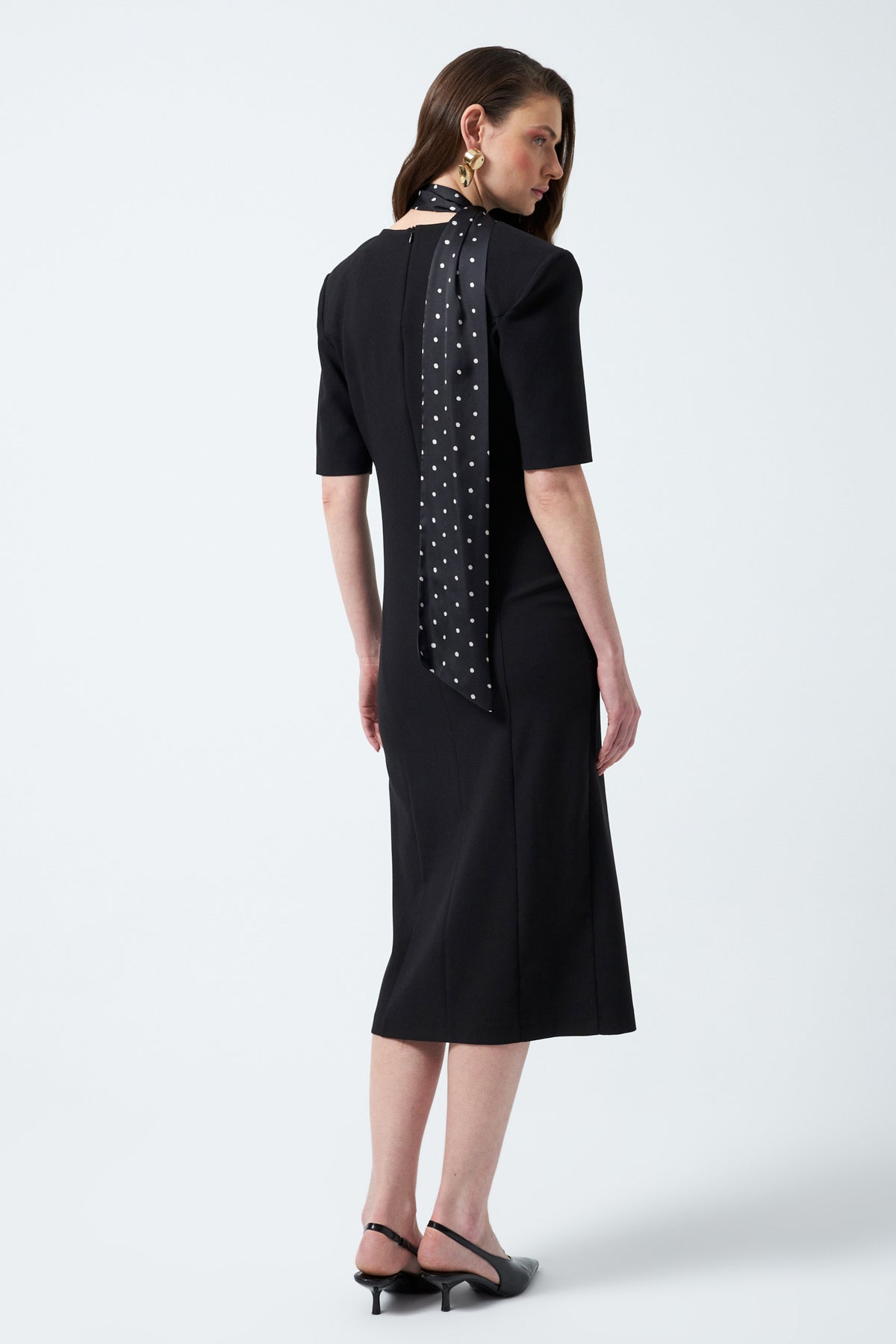 1YA2EL0072 - 318 ELBİSE SİYAH