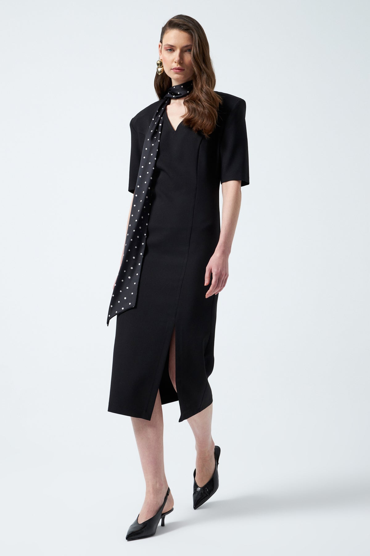 1YA2EL0072 - 318 ELBİSE SİYAH