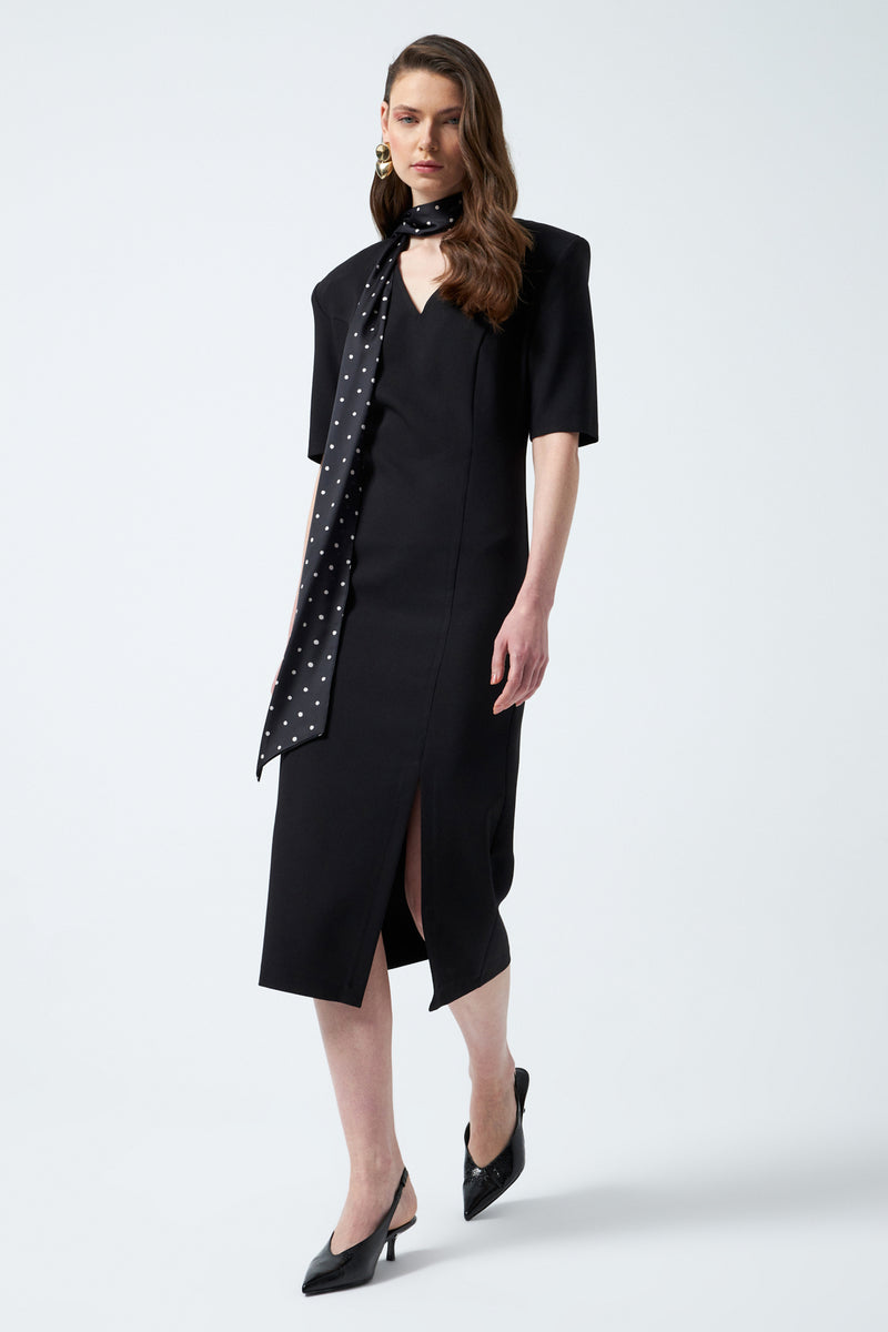 1YA2EL0072 - 318 ELBİSE SİYAH