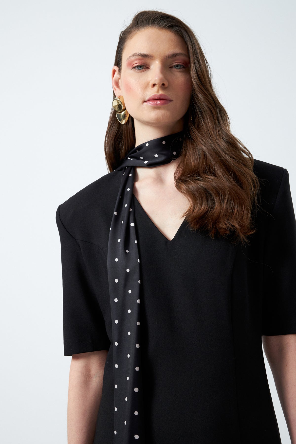 1YA2EL0072 - 318 ELBİSE SİYAH