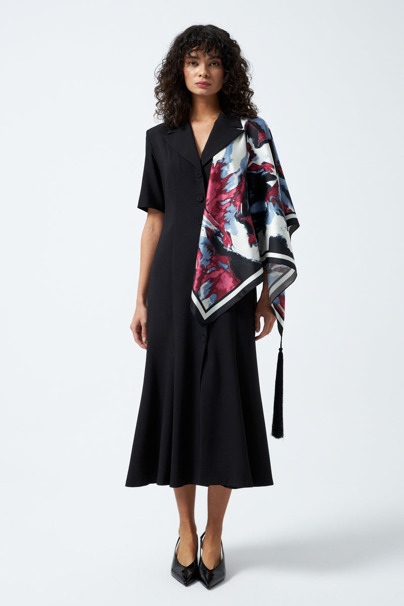 1YA2EL0077 - 318 ELBİSE SİYAH