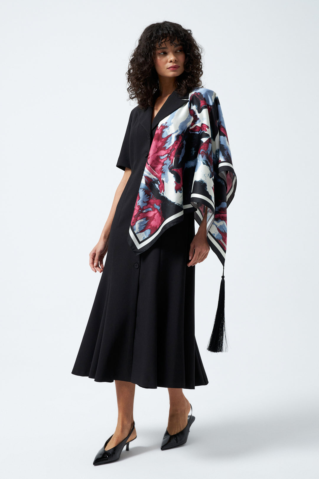 1YA2EL0077 - 318 ELBİSE SİYAH