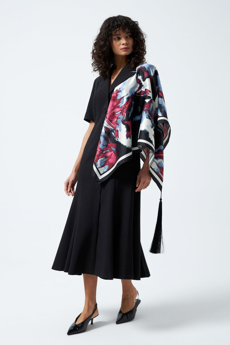 1YA2EL0077 - 318 ELBİSE SİYAH