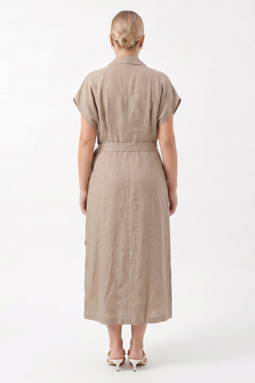 1YA2EL0097 - 305 ELBİSE BEJ