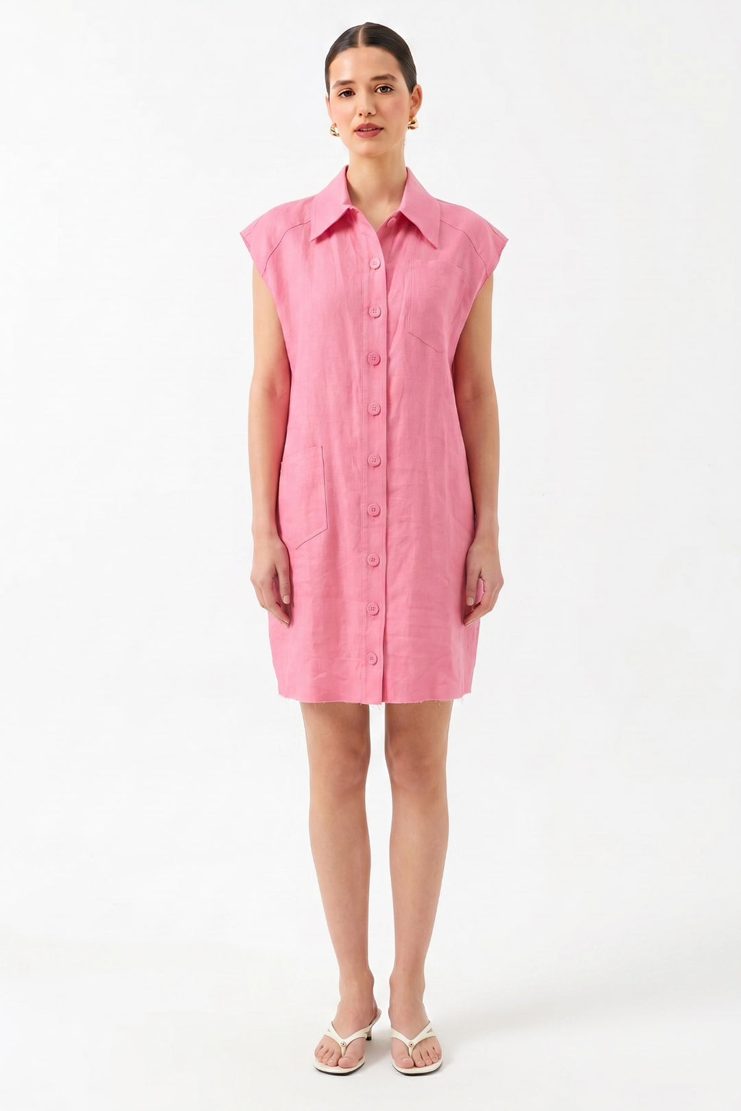 1YA2EL0104 - 305 ELBİSE PEMBE