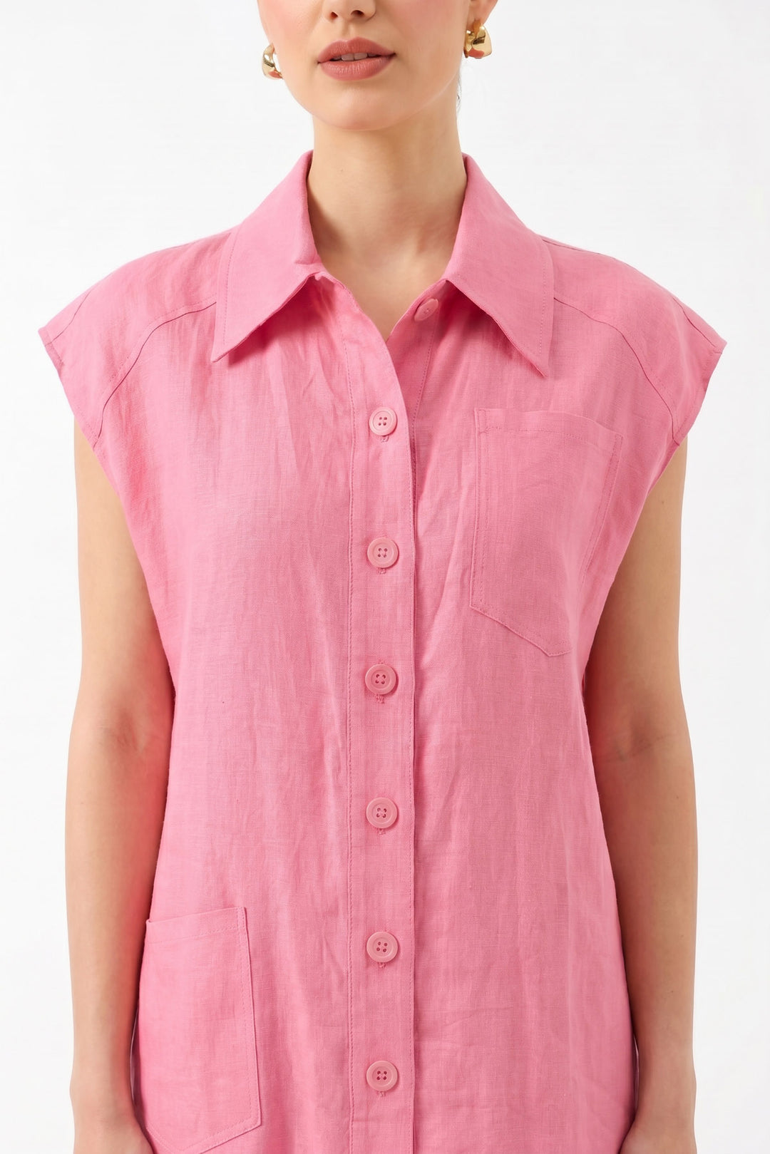 1YA2EL0104 - 305 ELBİSE PEMBE