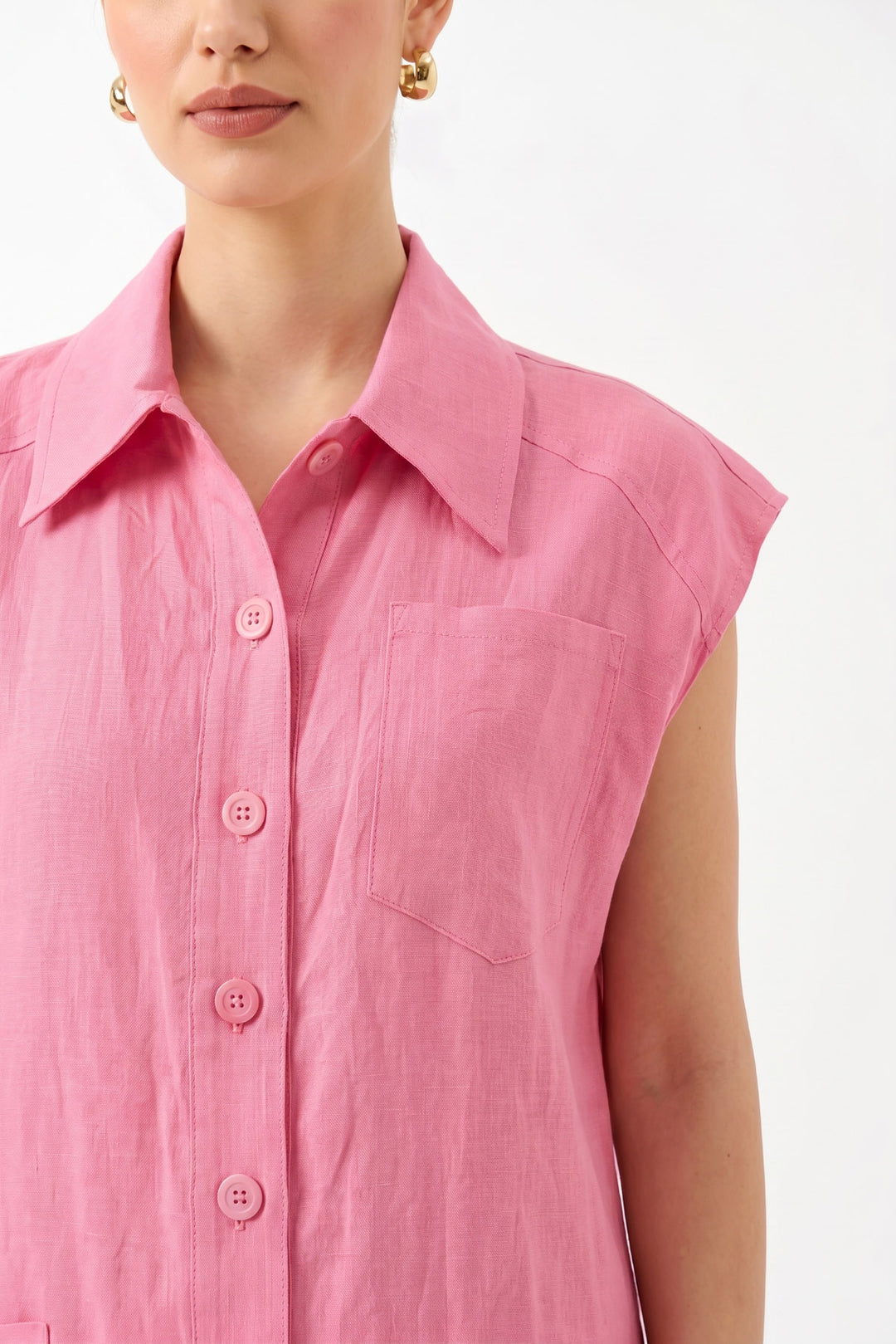1YA2EL0104 - 305 ELBİSE PEMBE