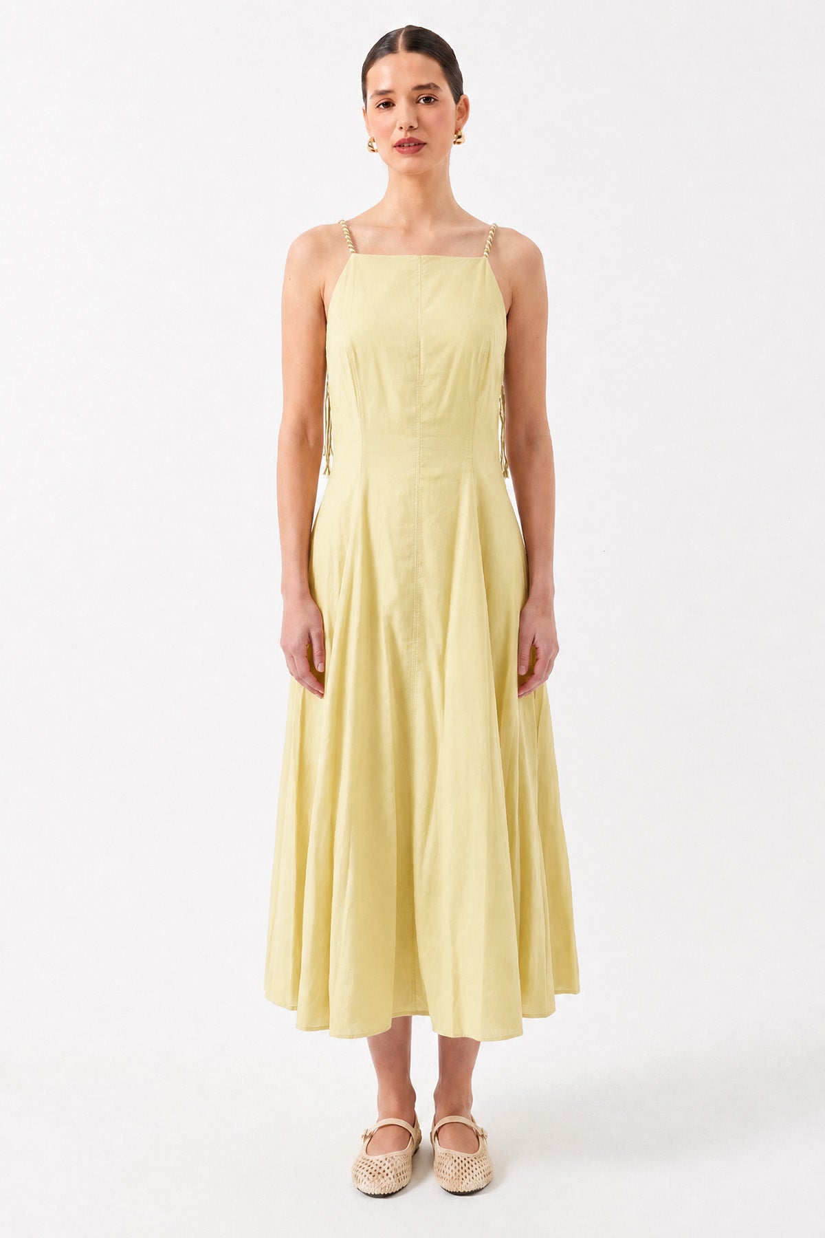 1YA2EL0109 - 379 ELBİSE SARI