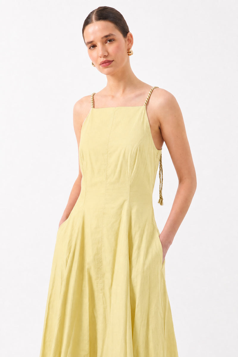 1YA2EL0109 - 379 ELBİSE SARI