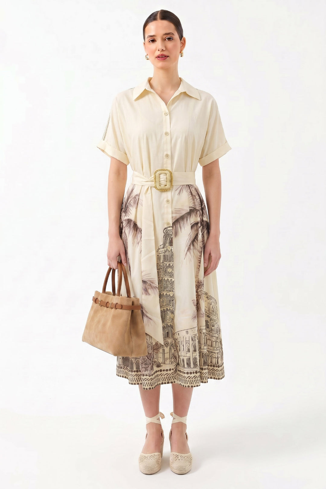 1YA2EL0122 - 398 ELBİSE VANİLYA