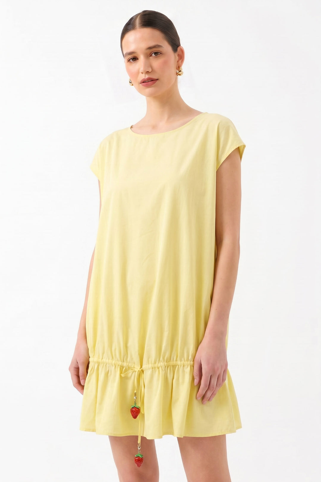 1YA2EL0147 - 356 ELBİSE SARI