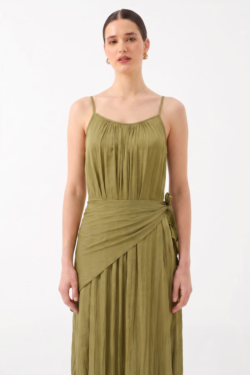 1YA2EL0157 - 321 ELBİSE OLIVE