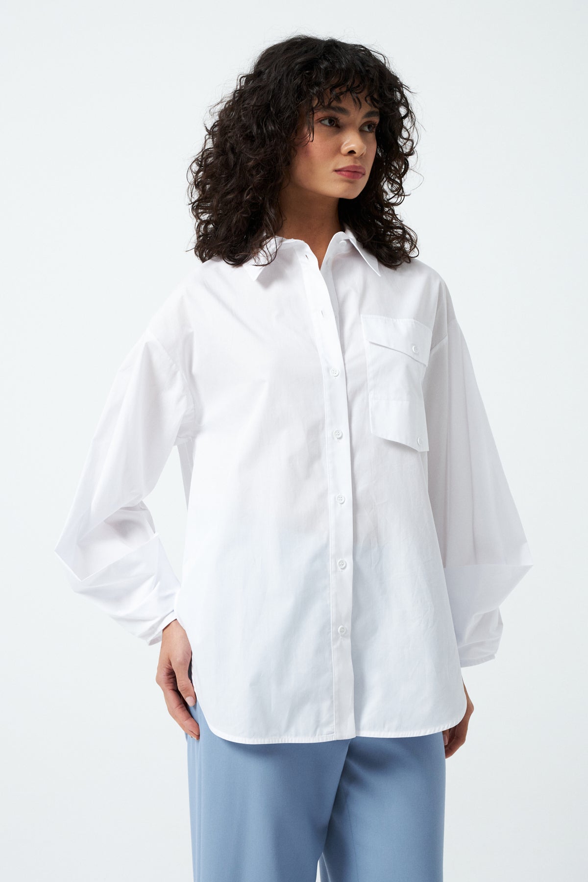 1YA2GM0038 - 334 GÖMLEK BEYAZ