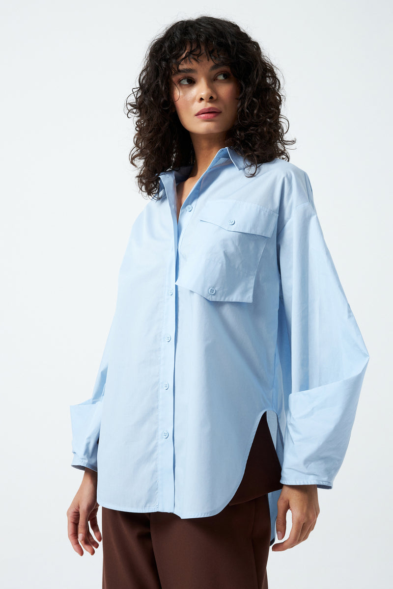 1YA2GM0038 - 334 GÖMLEK MAVİ