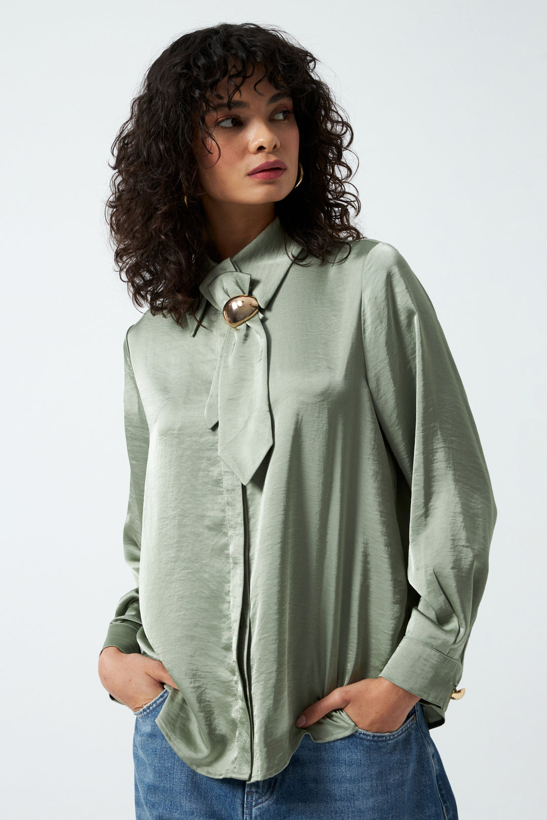 1YA2GM0041 - 56 GÖMLEK MİNT