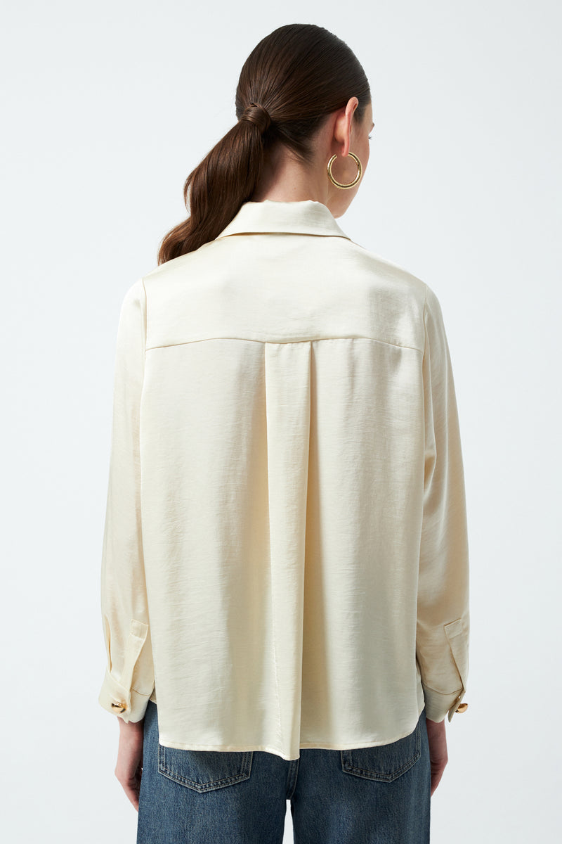 1YA2GM0041 - 56 GÖMLEK VANİLYA