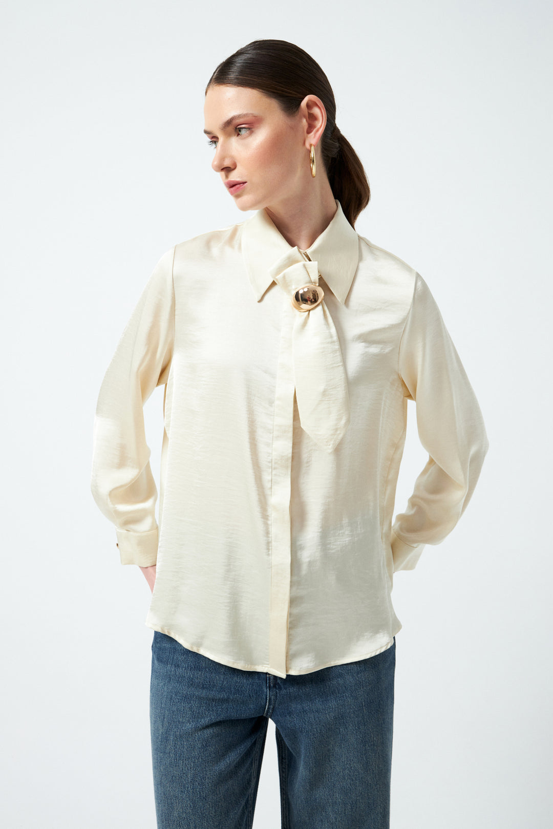 1YA2GM0041 - 56 GÖMLEK VANİLYA