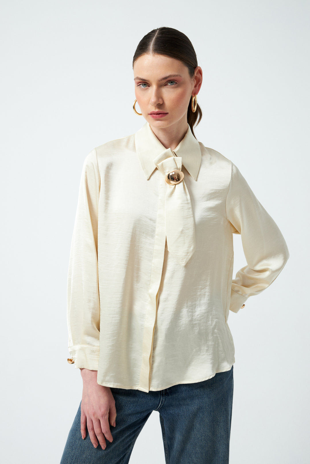 1YA2GM0041 - 56 GÖMLEK VANİLYA