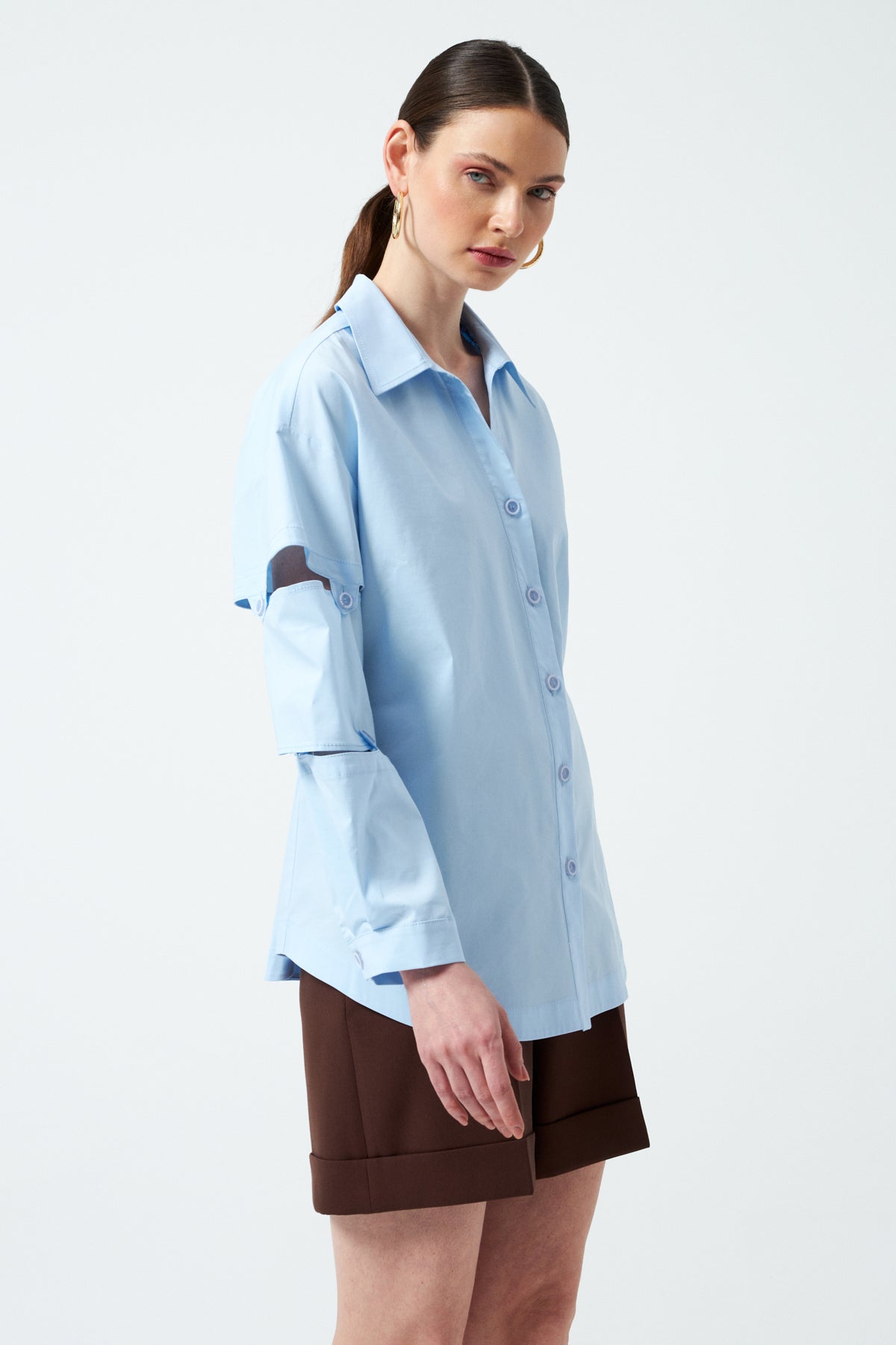 1YA2GM0043 - 157 GÖMLEK MAVİ