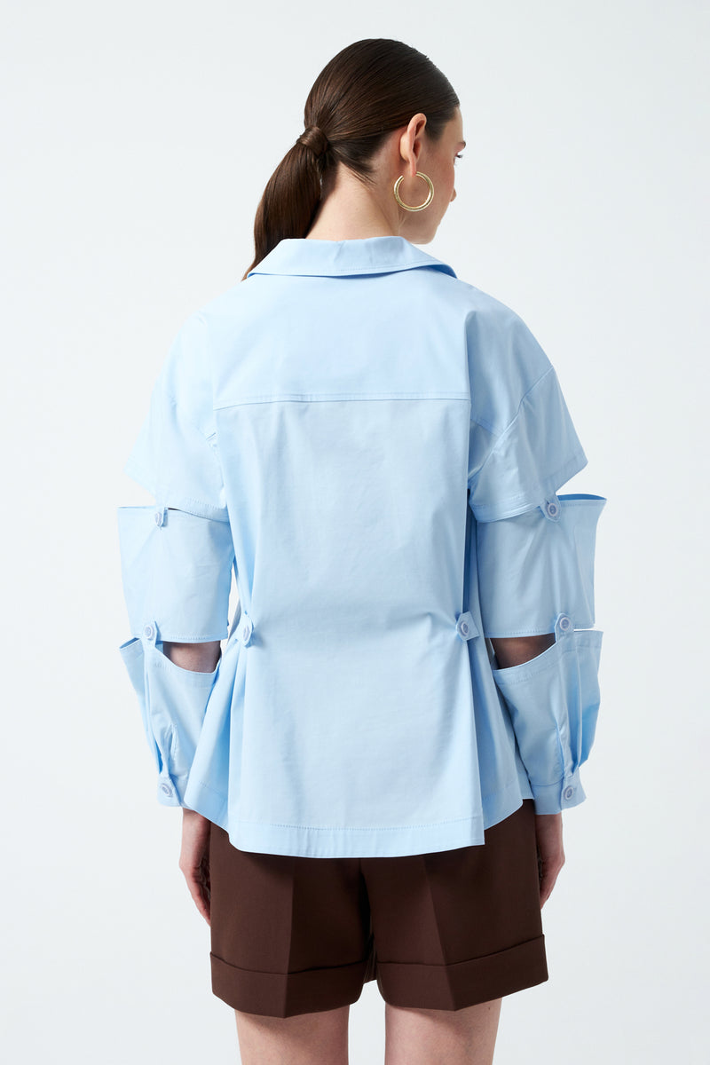 1YA2GM0043 - 157 GÖMLEK MAVİ