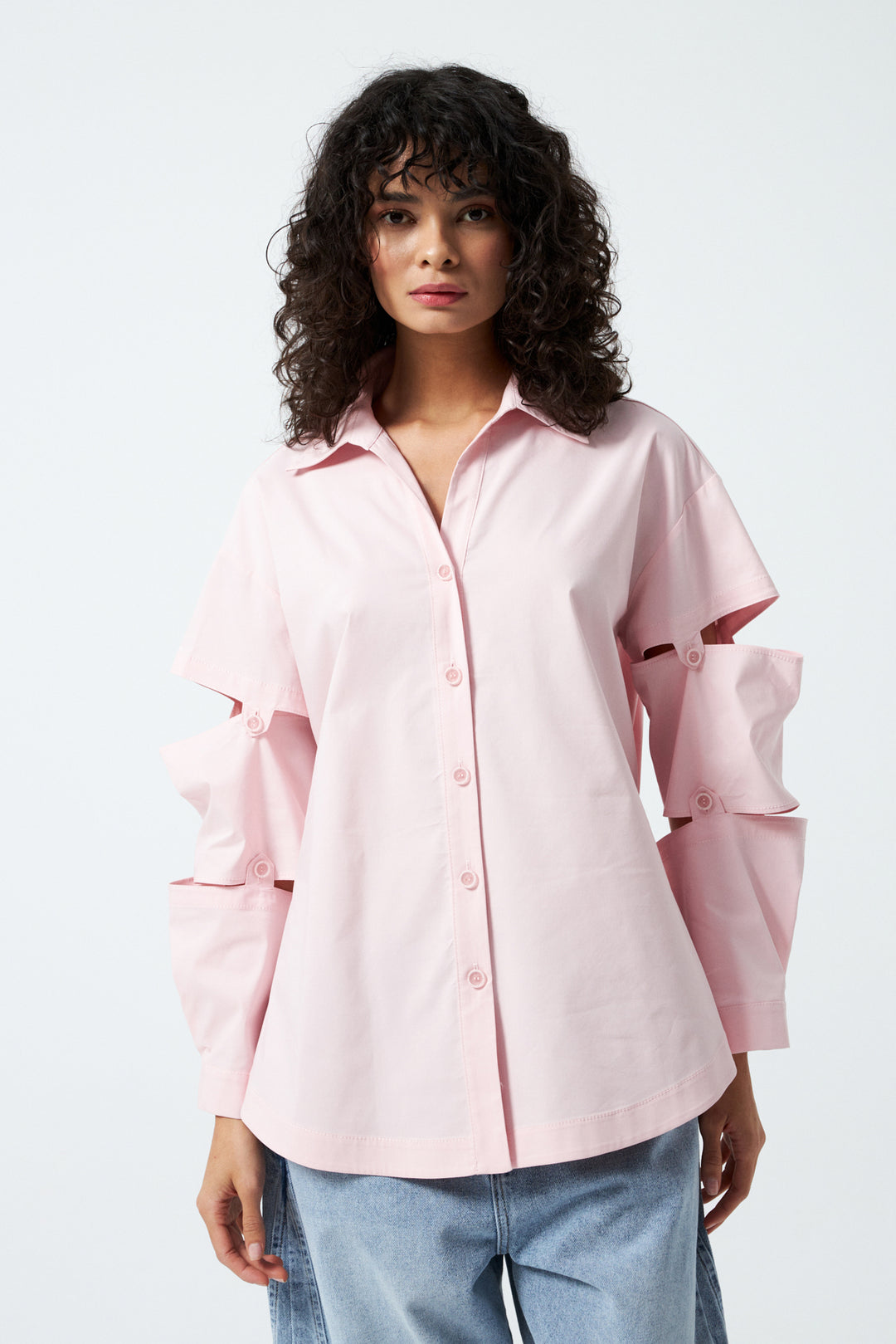 1YA2GM0043 - 157 GÖMLEK PEMBE