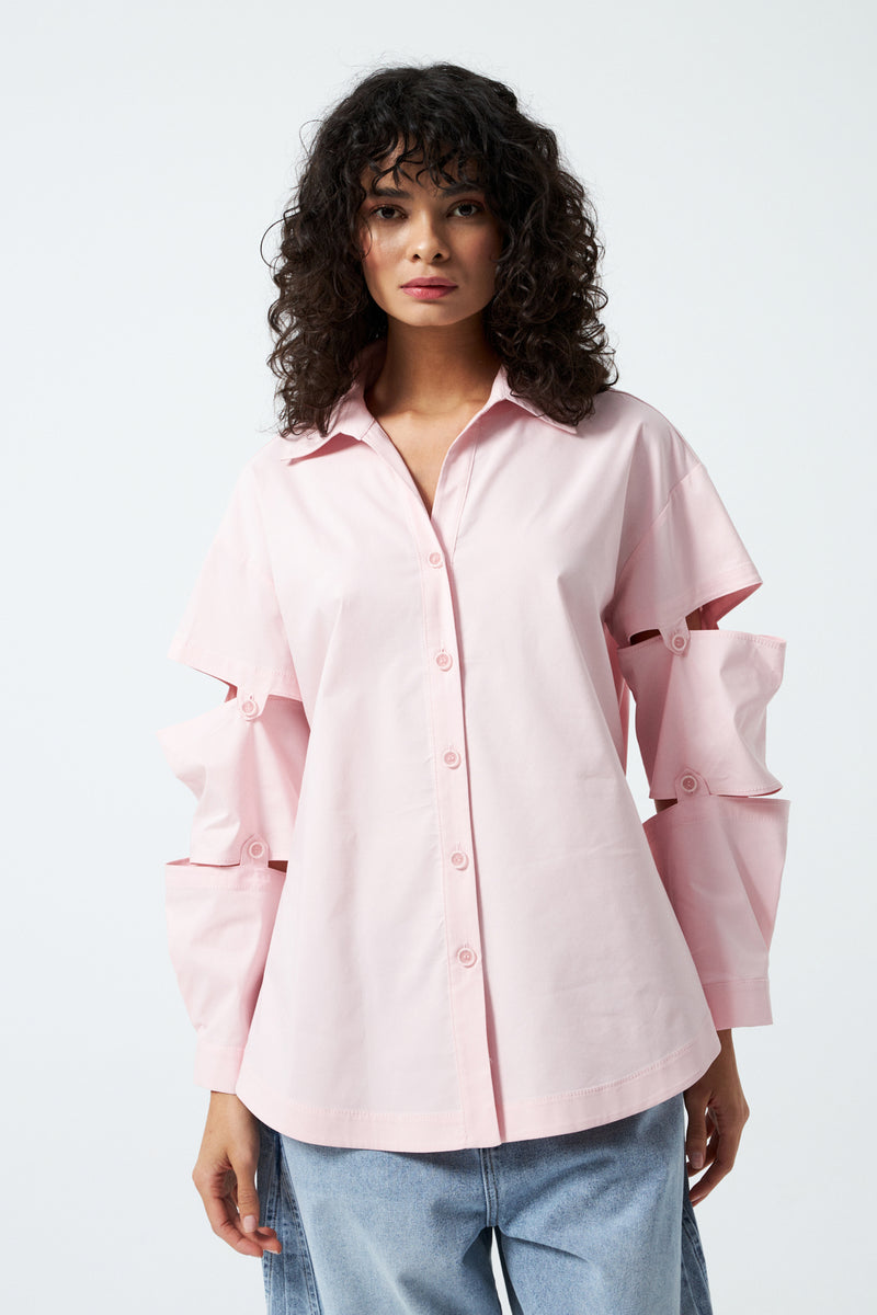 1YA2GM0043 - 157 GÖMLEK PEMBE