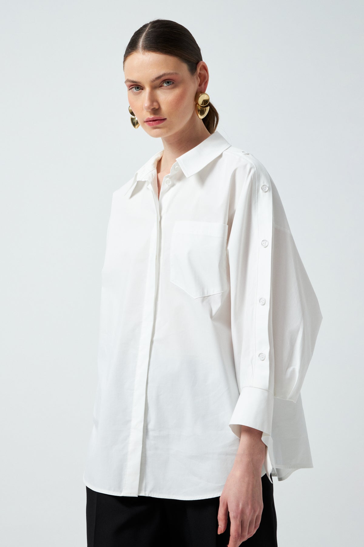 1YA2GM0044 - 157 GÖMLEK BEYAZ