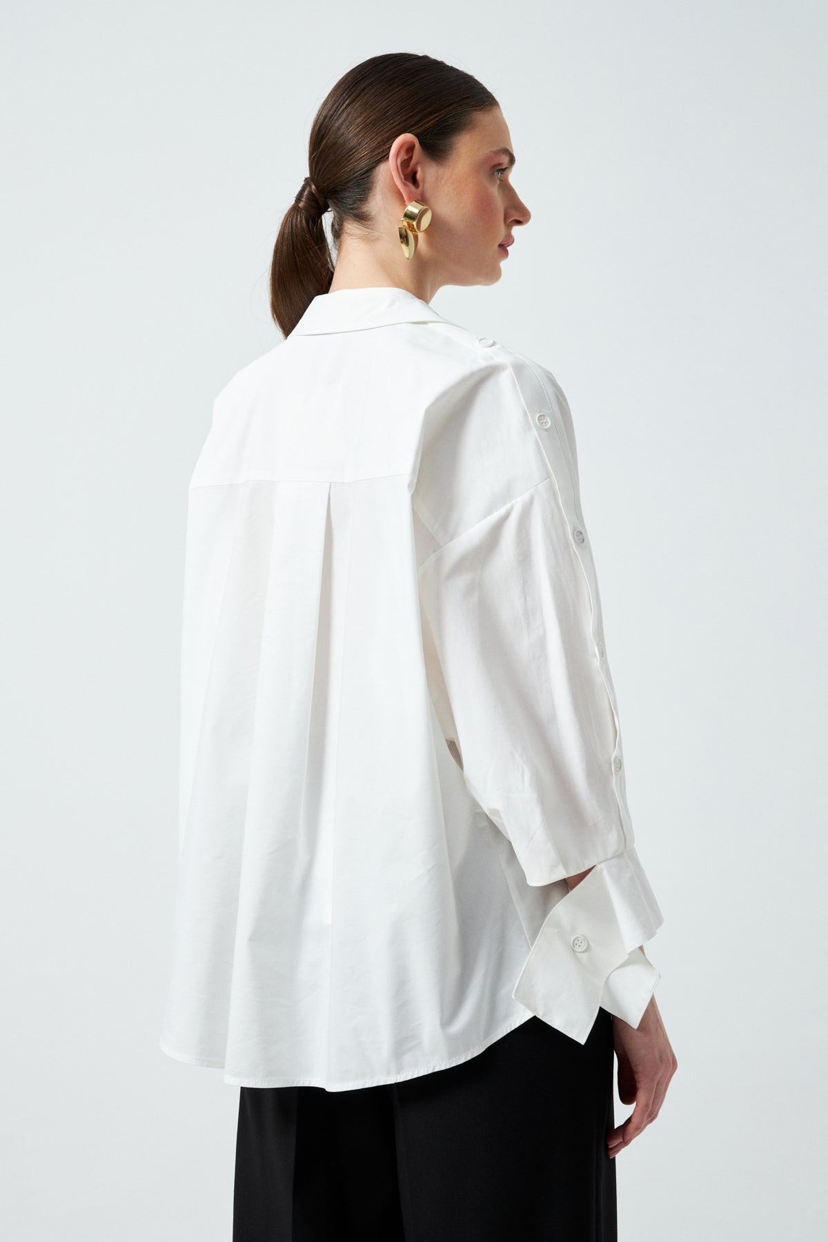 1YA2GM0044 - 157 GÖMLEK BEYAZ