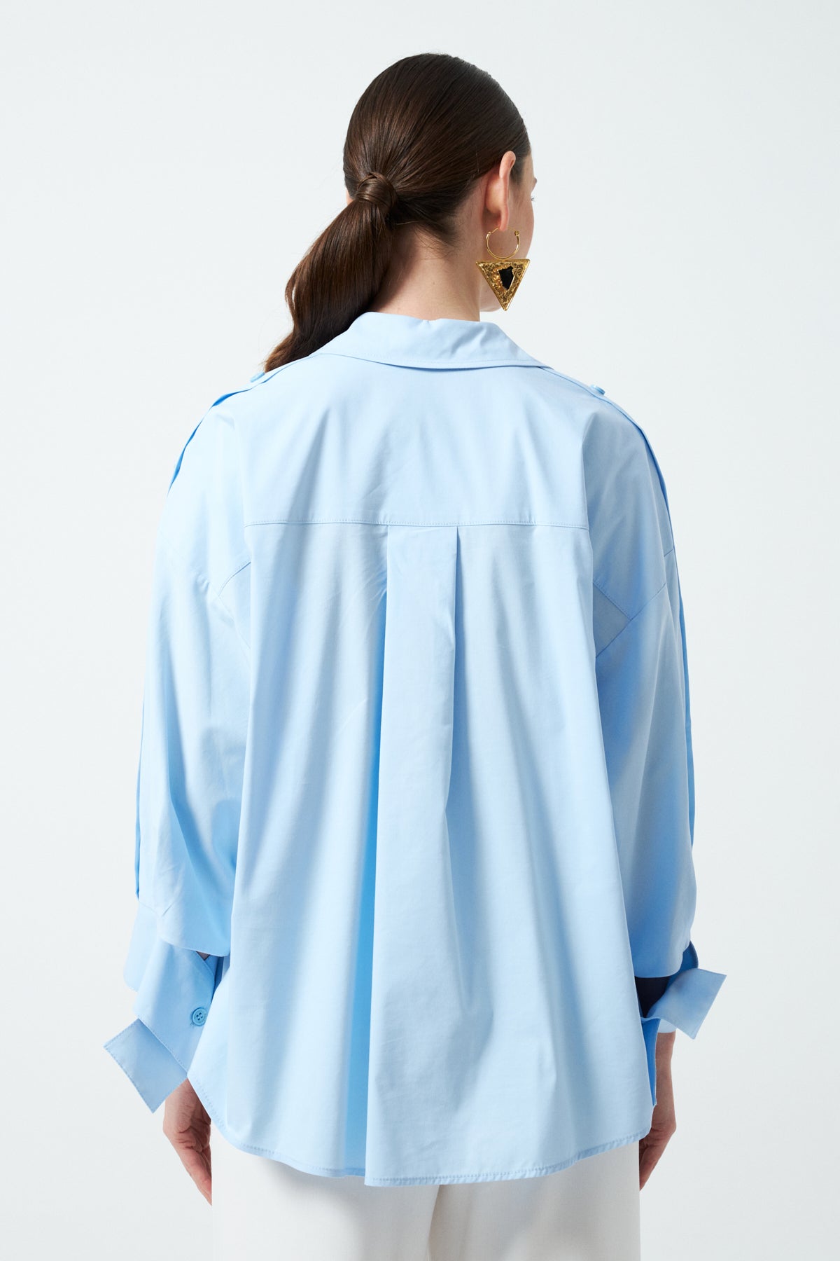 1YA2GM0044 - 157 GÖMLEK MAVİ