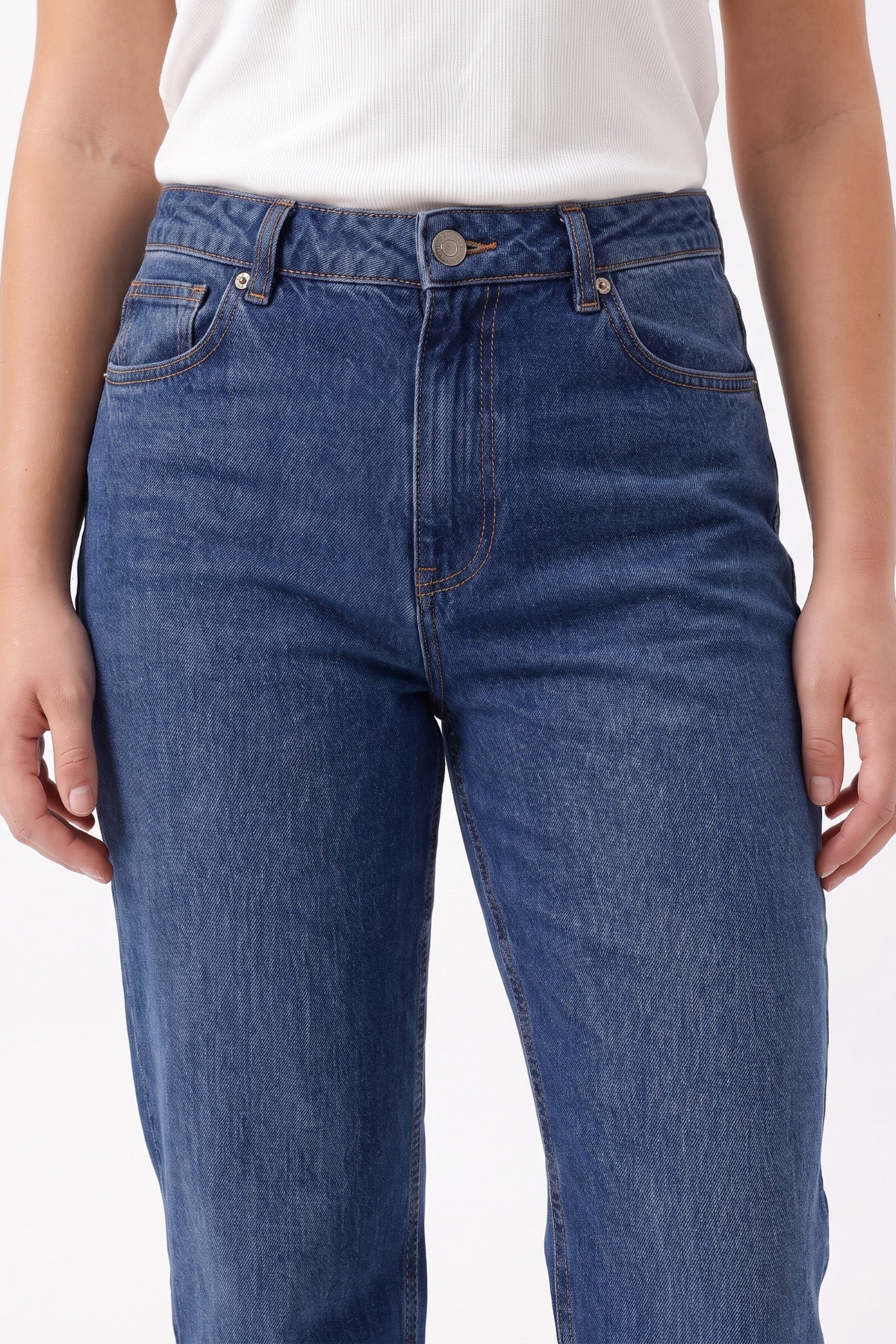 1YA2JN0021 - 000 DENİM PANTOLON LACİVERT