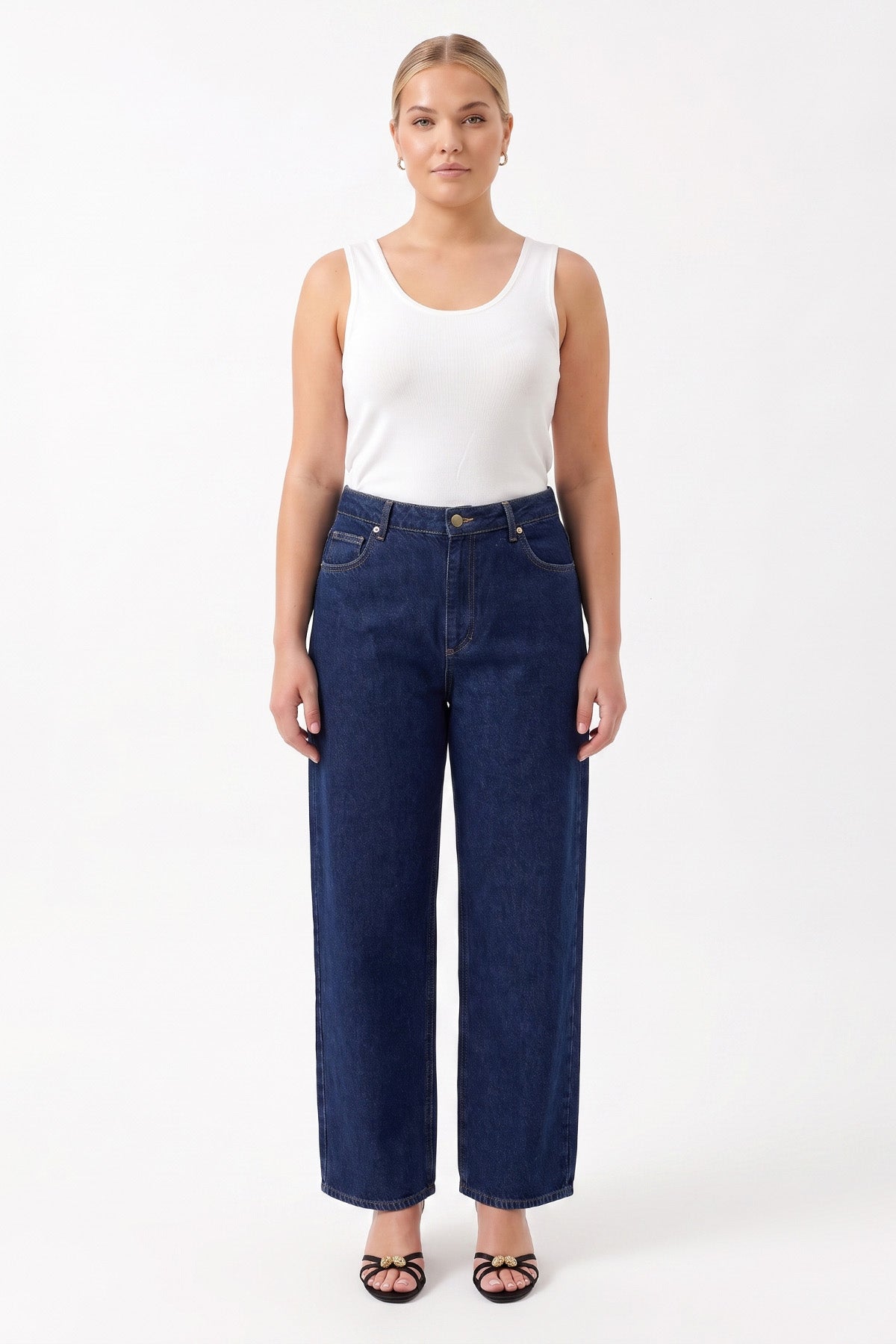 1YA2JN0025 - 000 DENİM PANTOLON LACİVERT