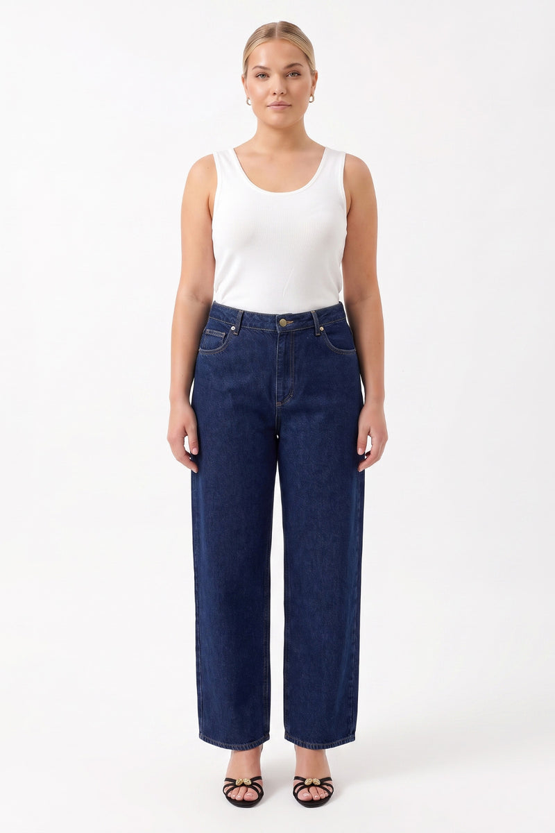 1YA2JN0025 - 000 DENİM PANTOLON LACİVERT