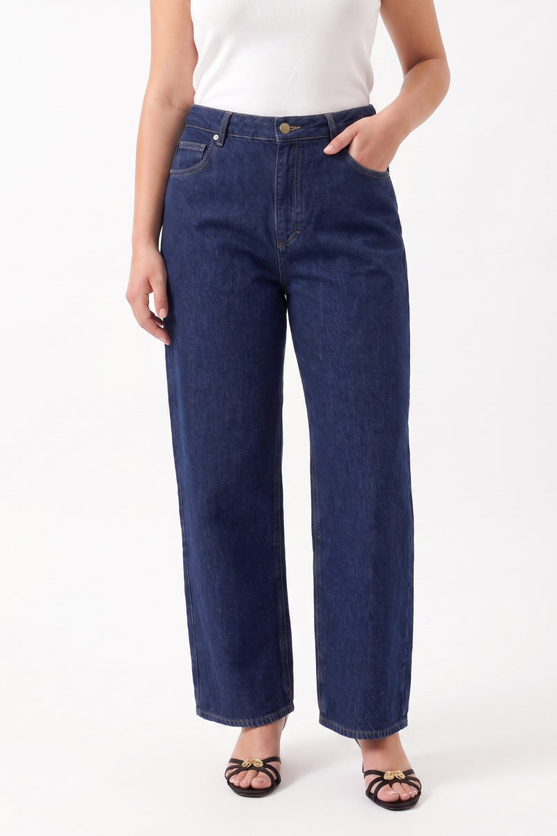 1YA2JN0025 - 000 DENİM PANTOLON LACİVERT