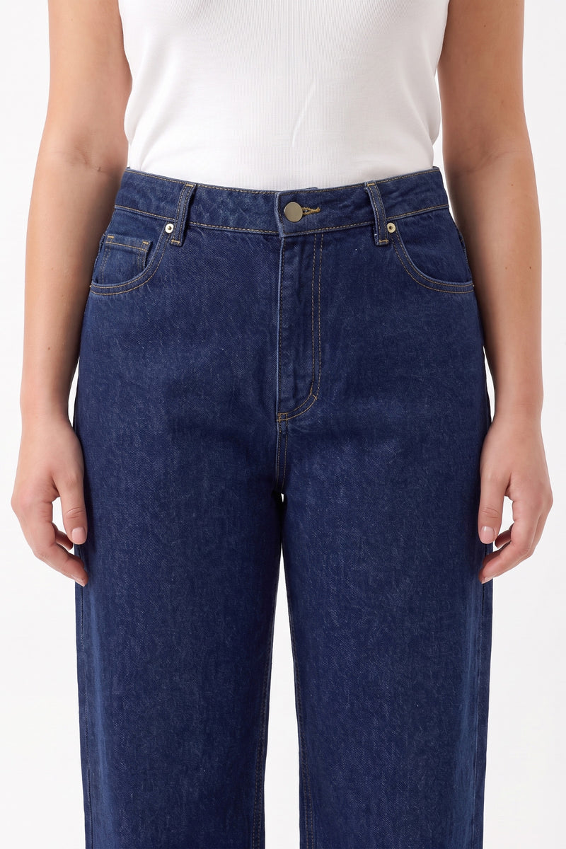 1YA2JN0025 - 000 DENİM PANTOLON LACİVERT