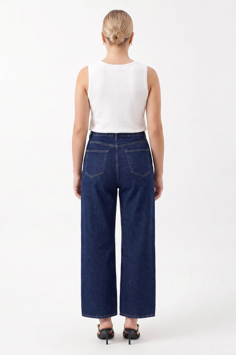 1YA2JN0025 - 000 DENİM PANTOLON LACİVERT