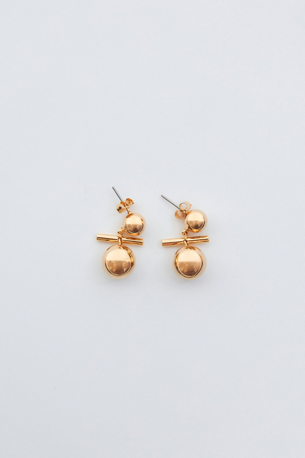 Gold Yuvarlak Sallantılı Küpe GOLD