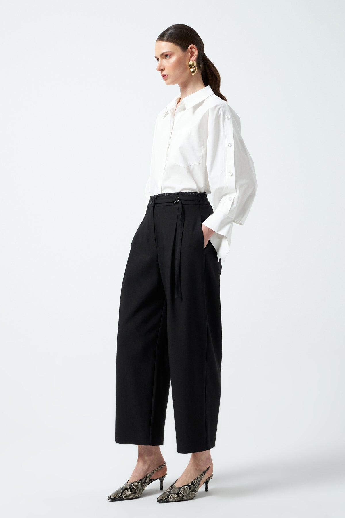 1YA2PN0047 - 318 PANTOLON SİYAH