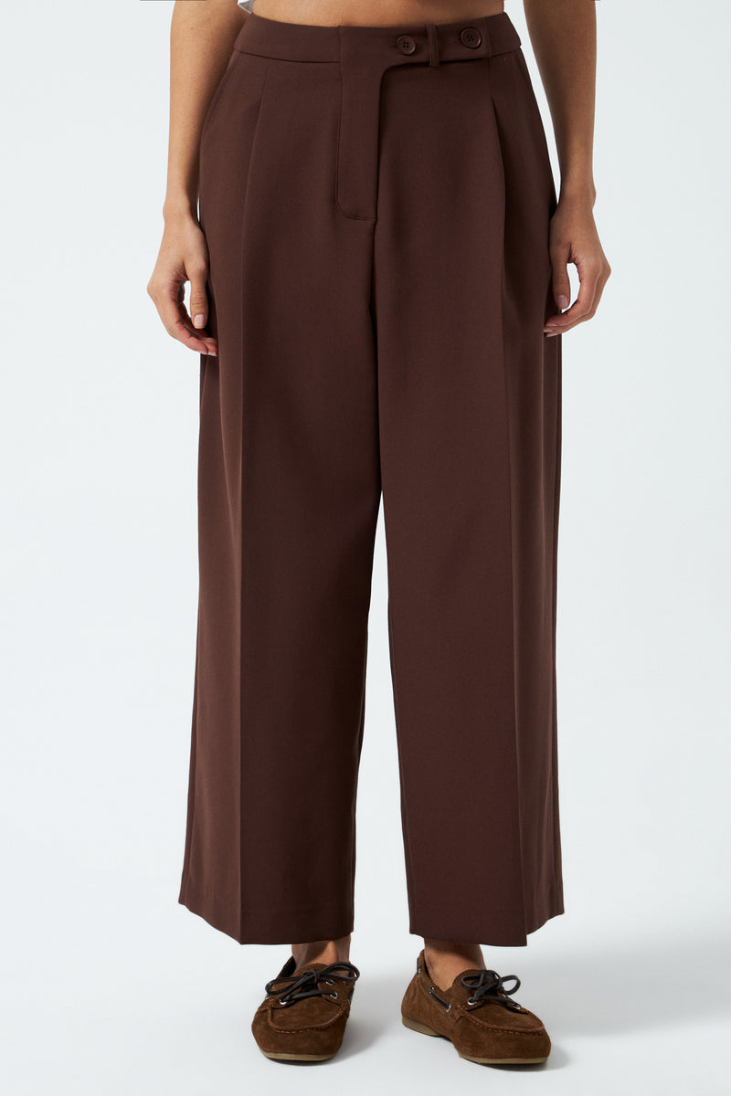 1YA2PN0048 - 318 PANTOLON KAHVERENGİ