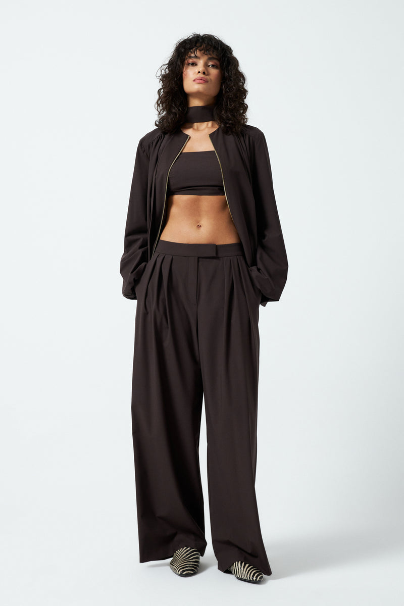 1YA2PN0050 - 117 PANTOLON KAHVERENGİ