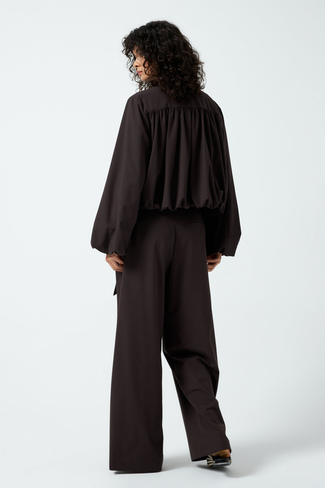 1YA2PN0050 - 117 PANTOLON KAHVERENGİ