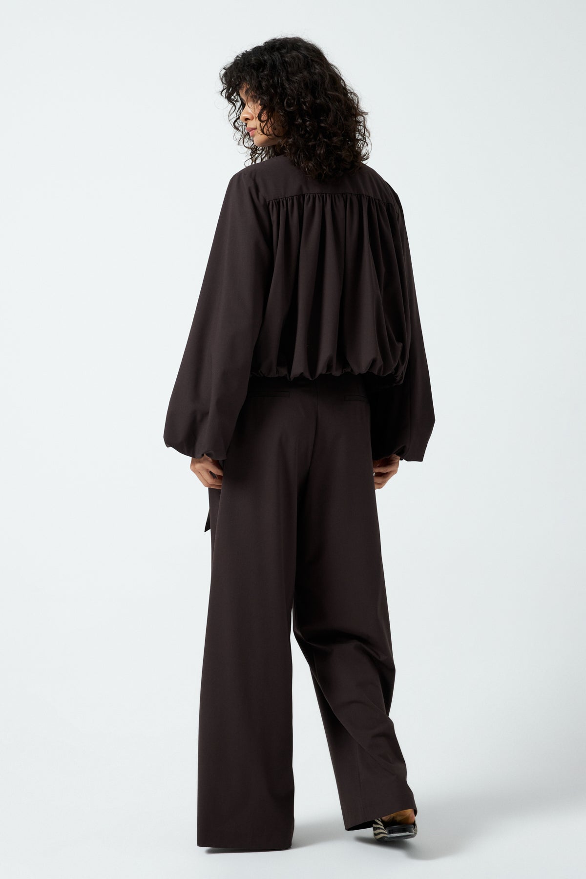 1YA2PN0050 - 117 PANTOLON KAHVERENGİ