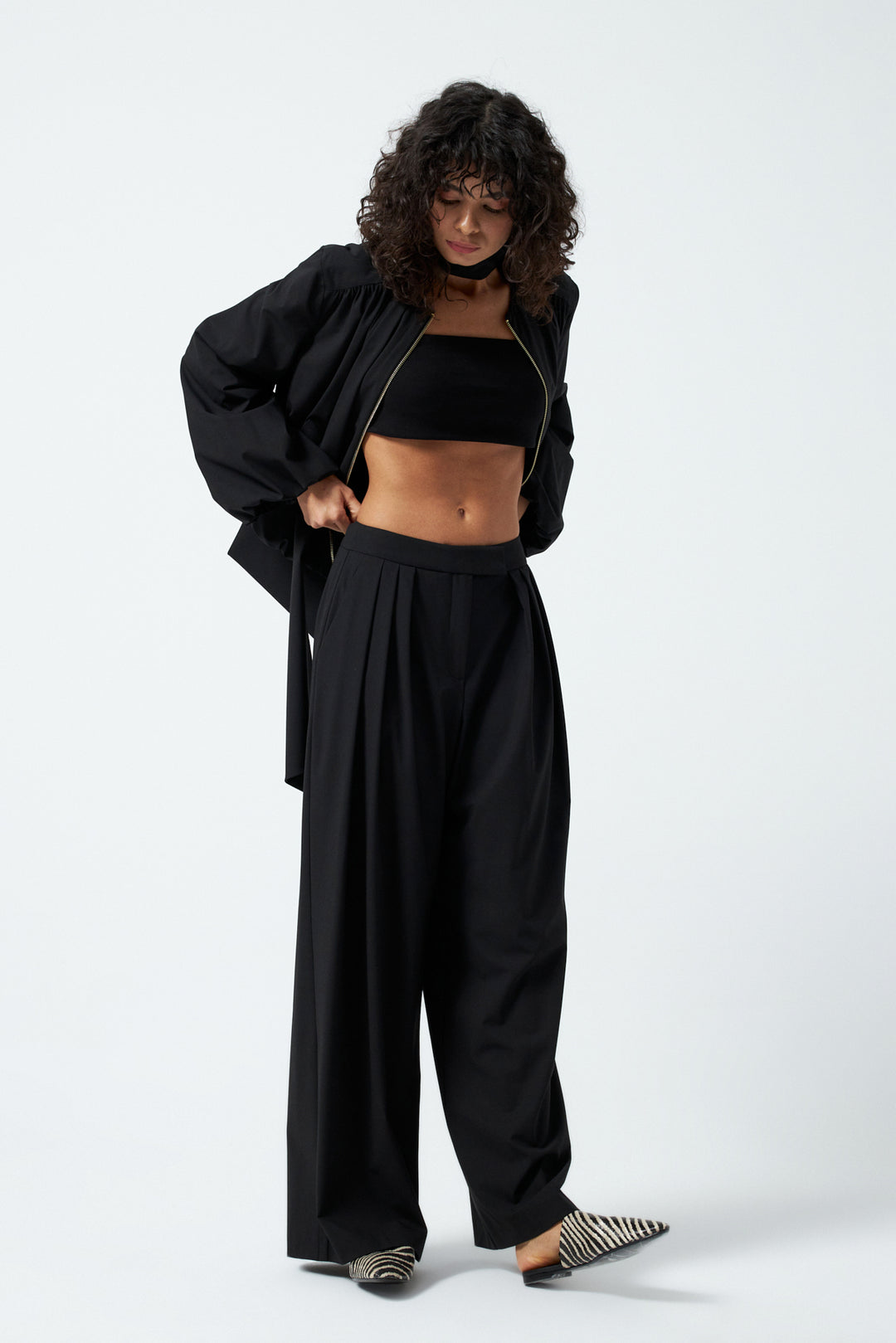 1YA2PN0050 - 117 PANTOLON SİYAH