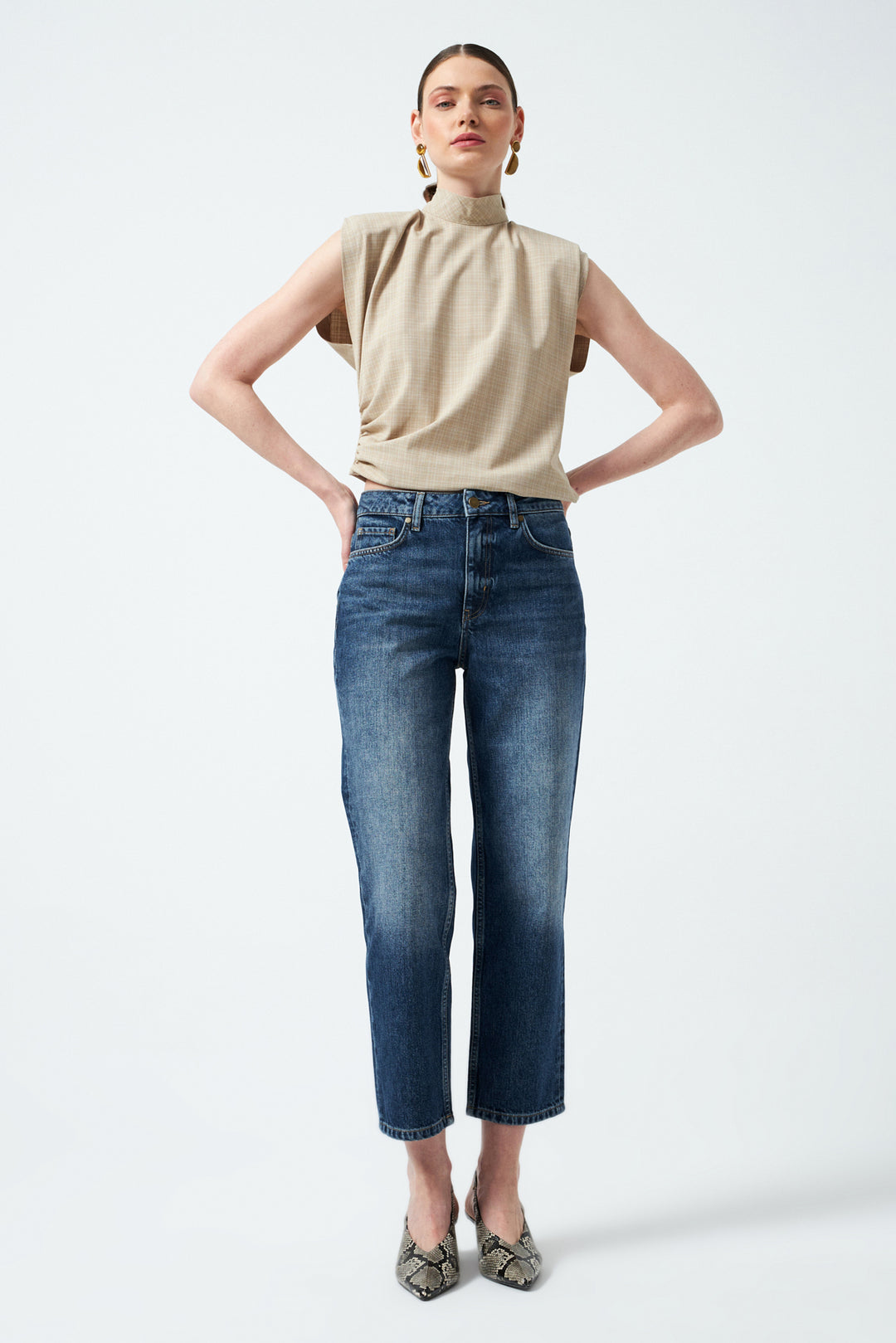 1YA2PN0054 - 000 DENİM PANTOLON MAVİ