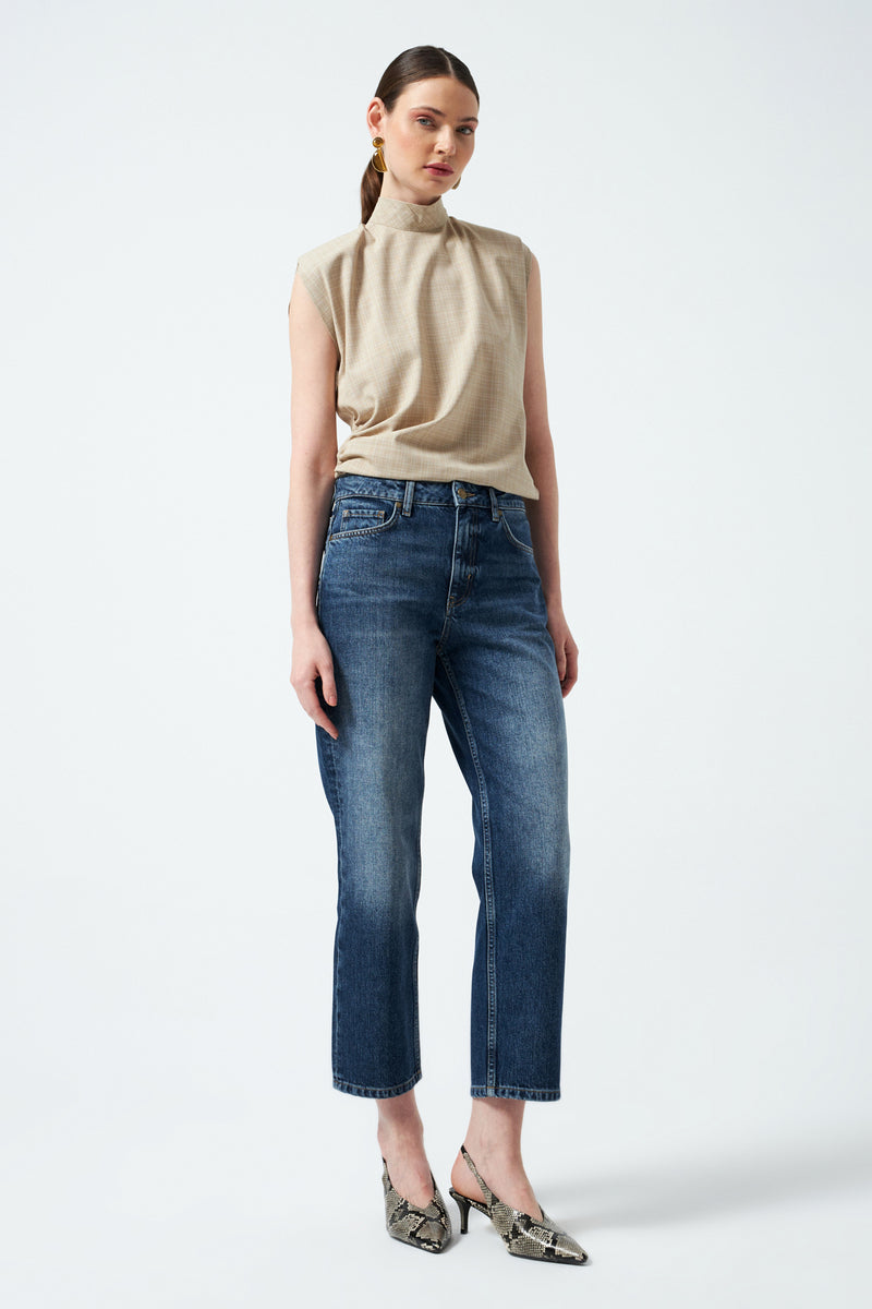 1YA2PN0054 - 000 DENİM PANTOLON MAVİ