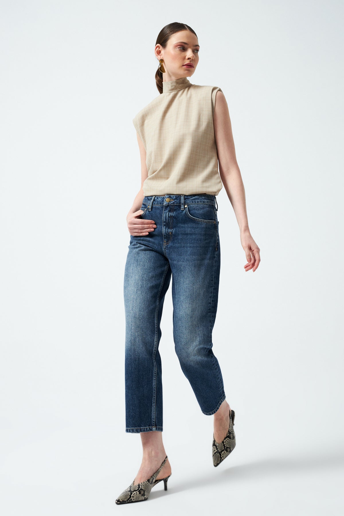 1YA2PN0054 - 000 DENİM PANTOLON MAVİ