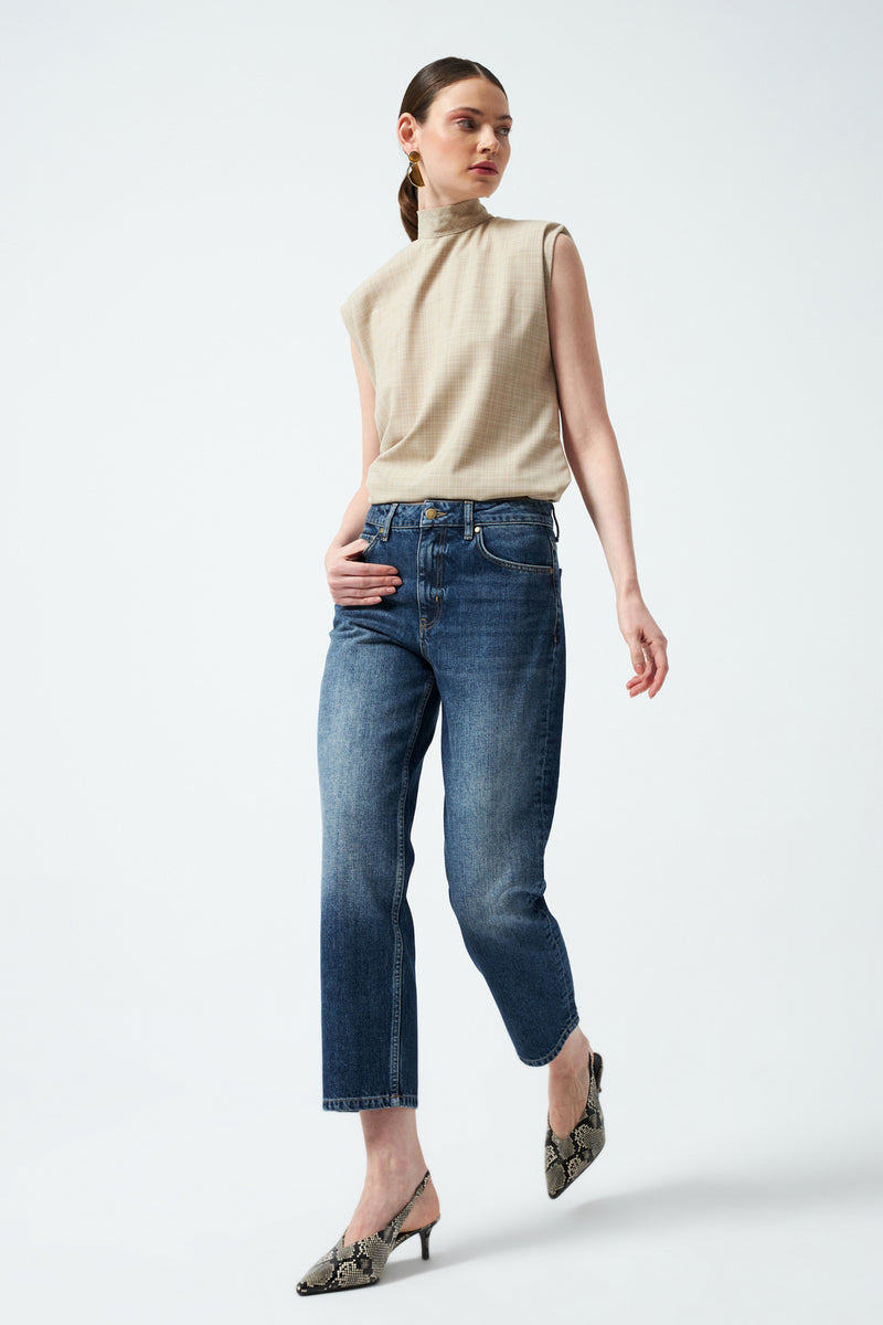 1YA2PN0054 - 000 DENİM PANTOLON MAVİ