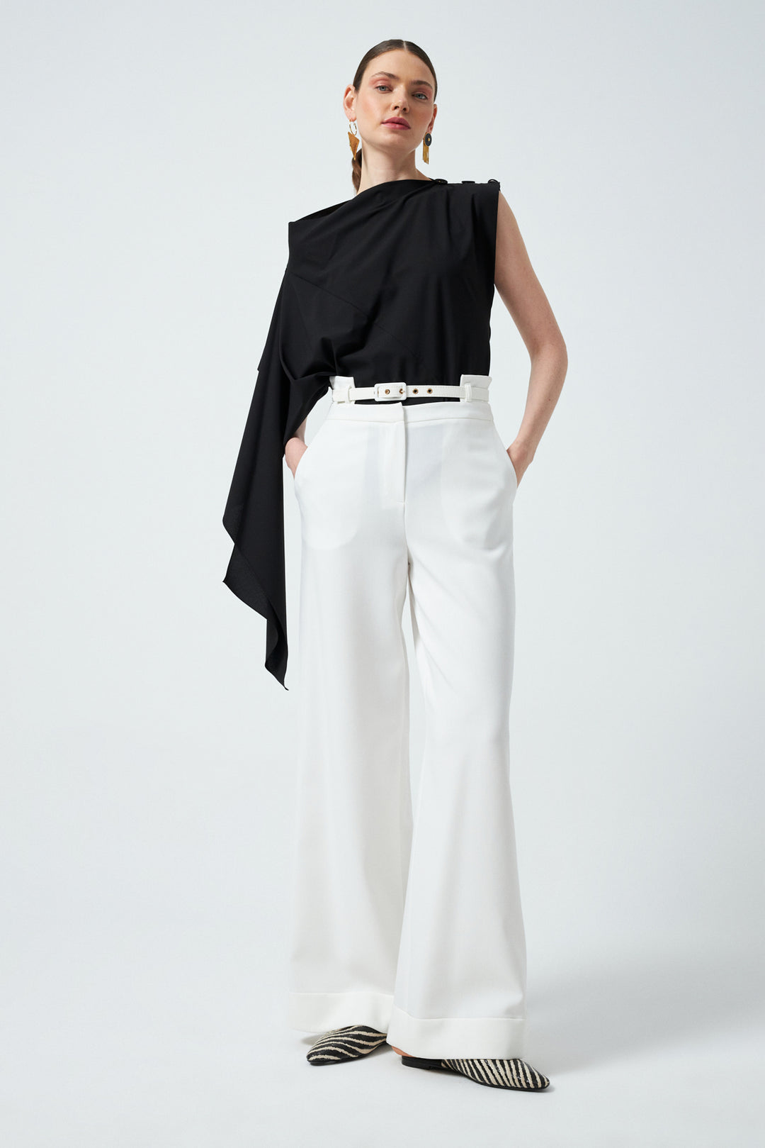 1YA2PN0056 - 318 PANTOLON EKRU