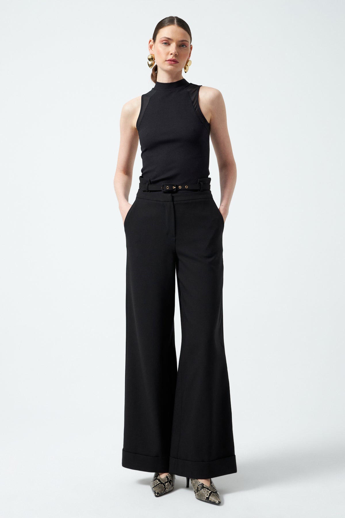 1YA2PN0056 - 318 PANTOLON SİYAH