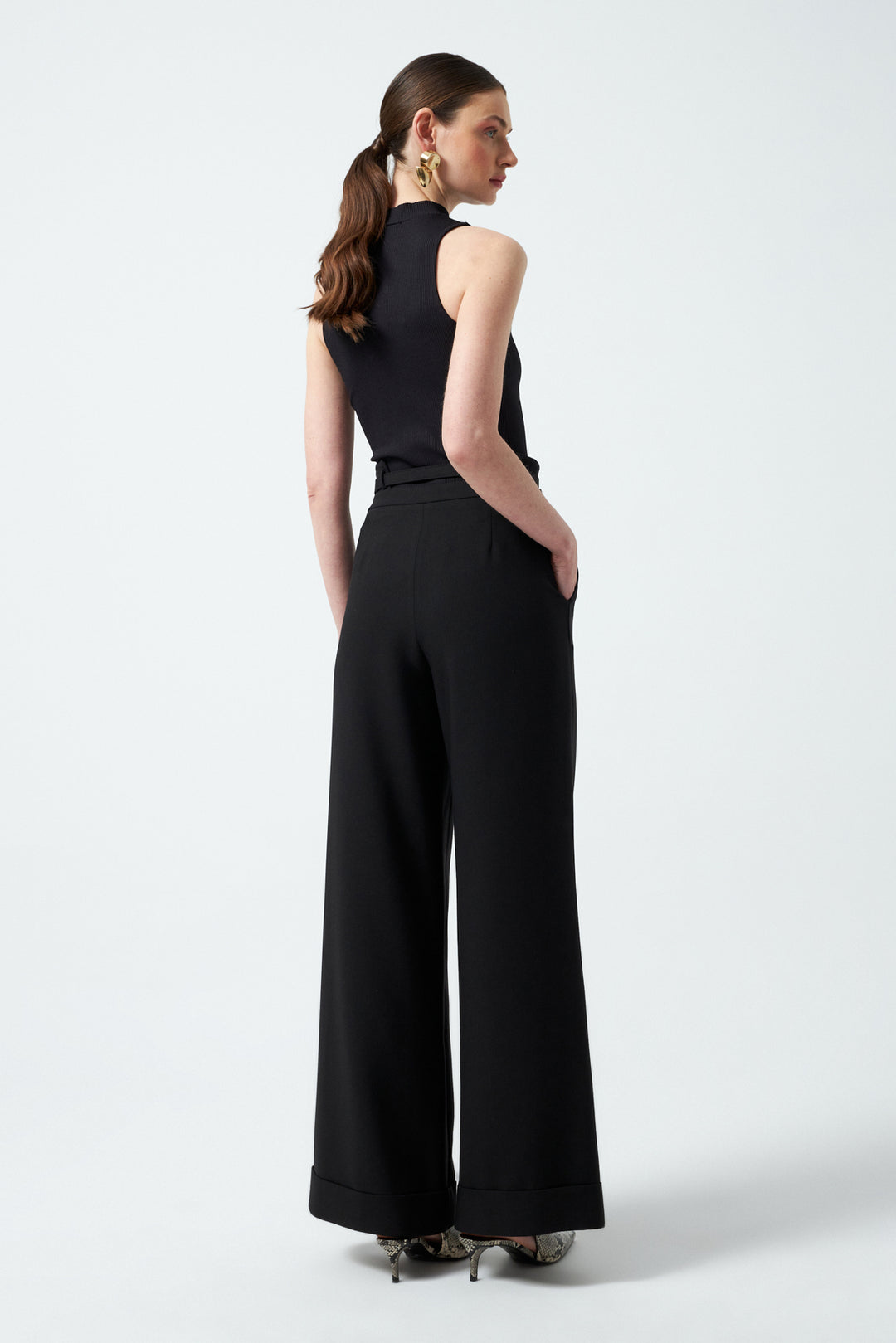 1YA2PN0056 - 318 PANTOLON SİYAH